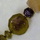 Green and brown garnets, 18