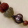 Jasper with old silver beads, 19